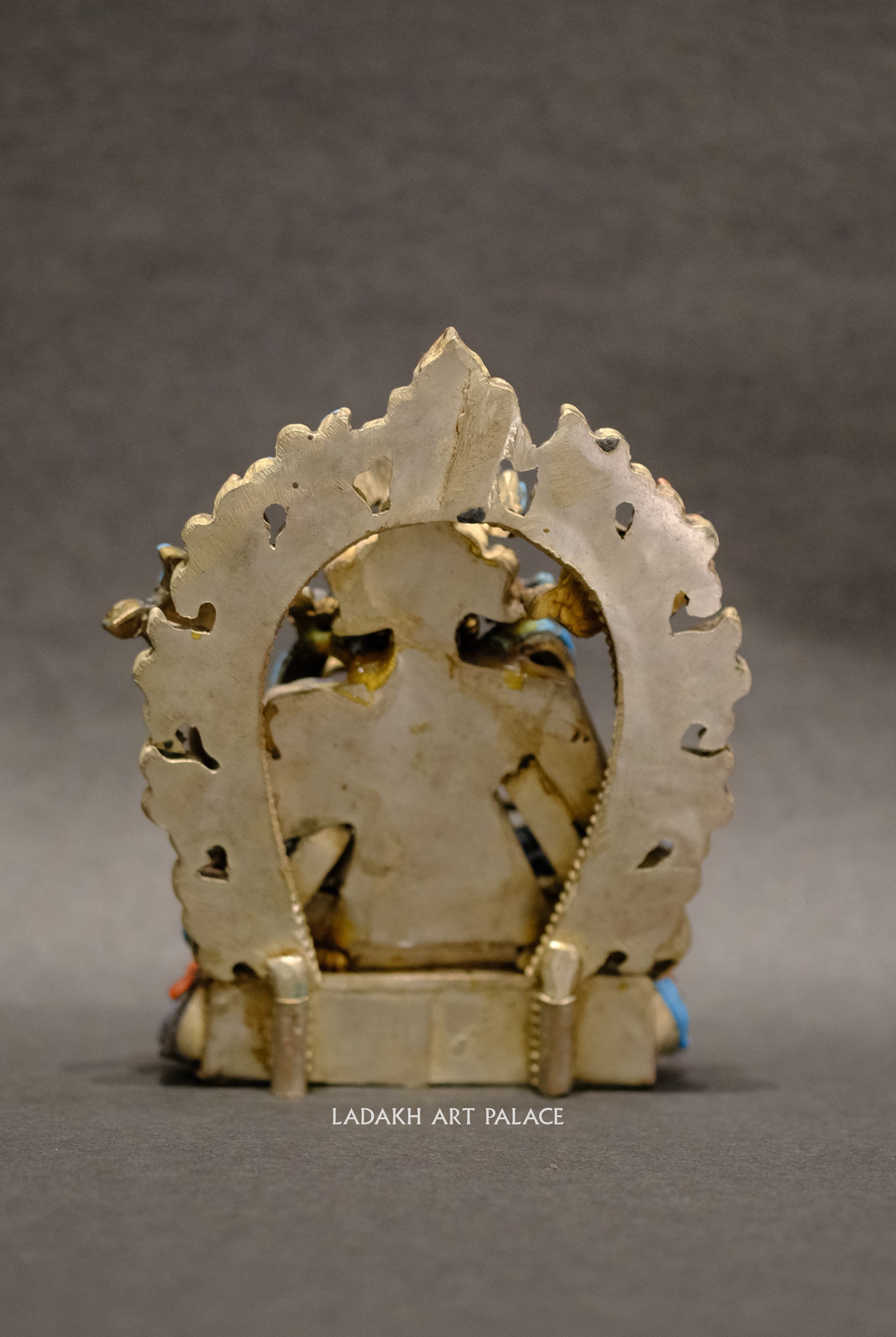 Green Tara In Lapis Stone - the ladakh art palace