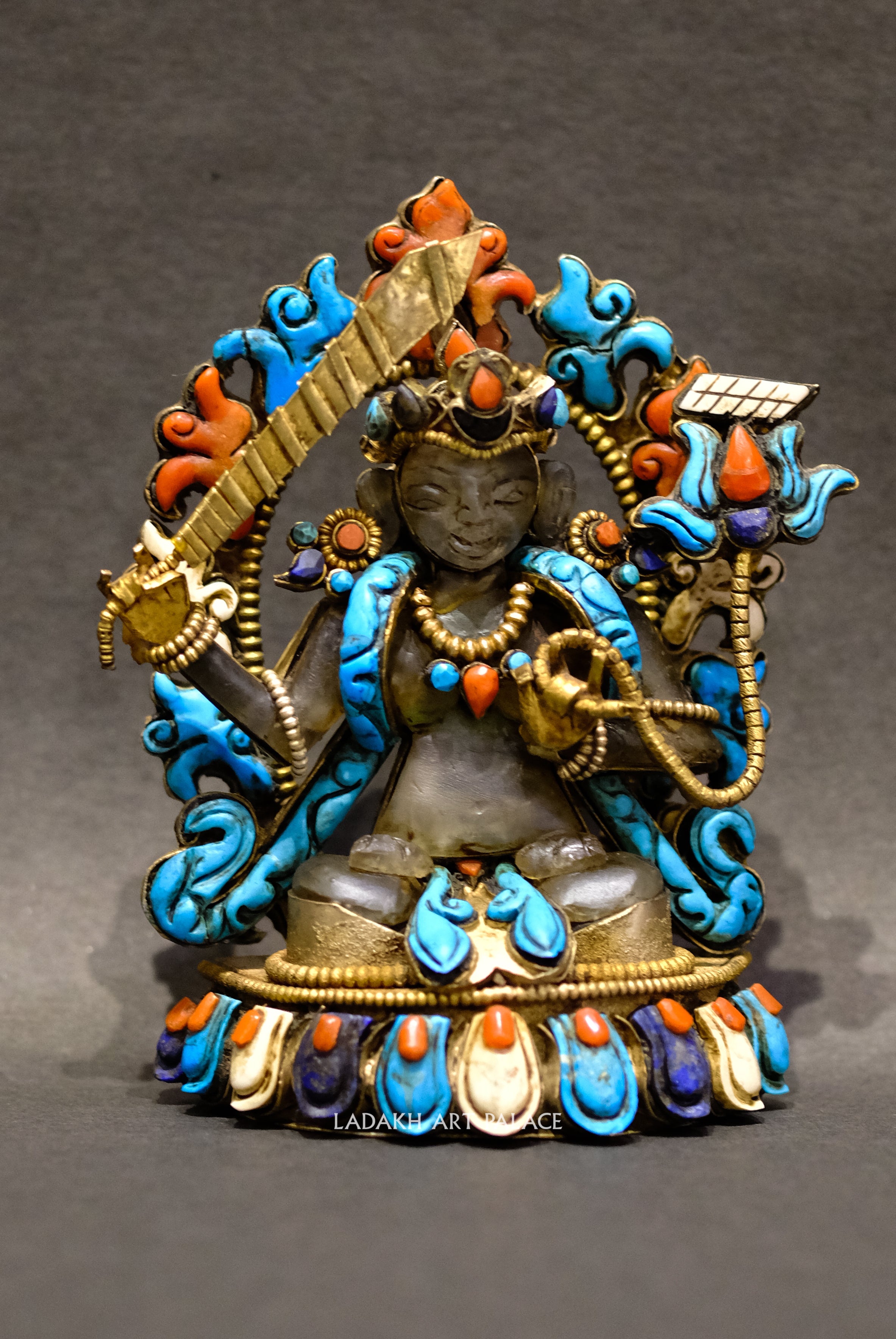 Manjushri in Crystal - the ladakh art palace