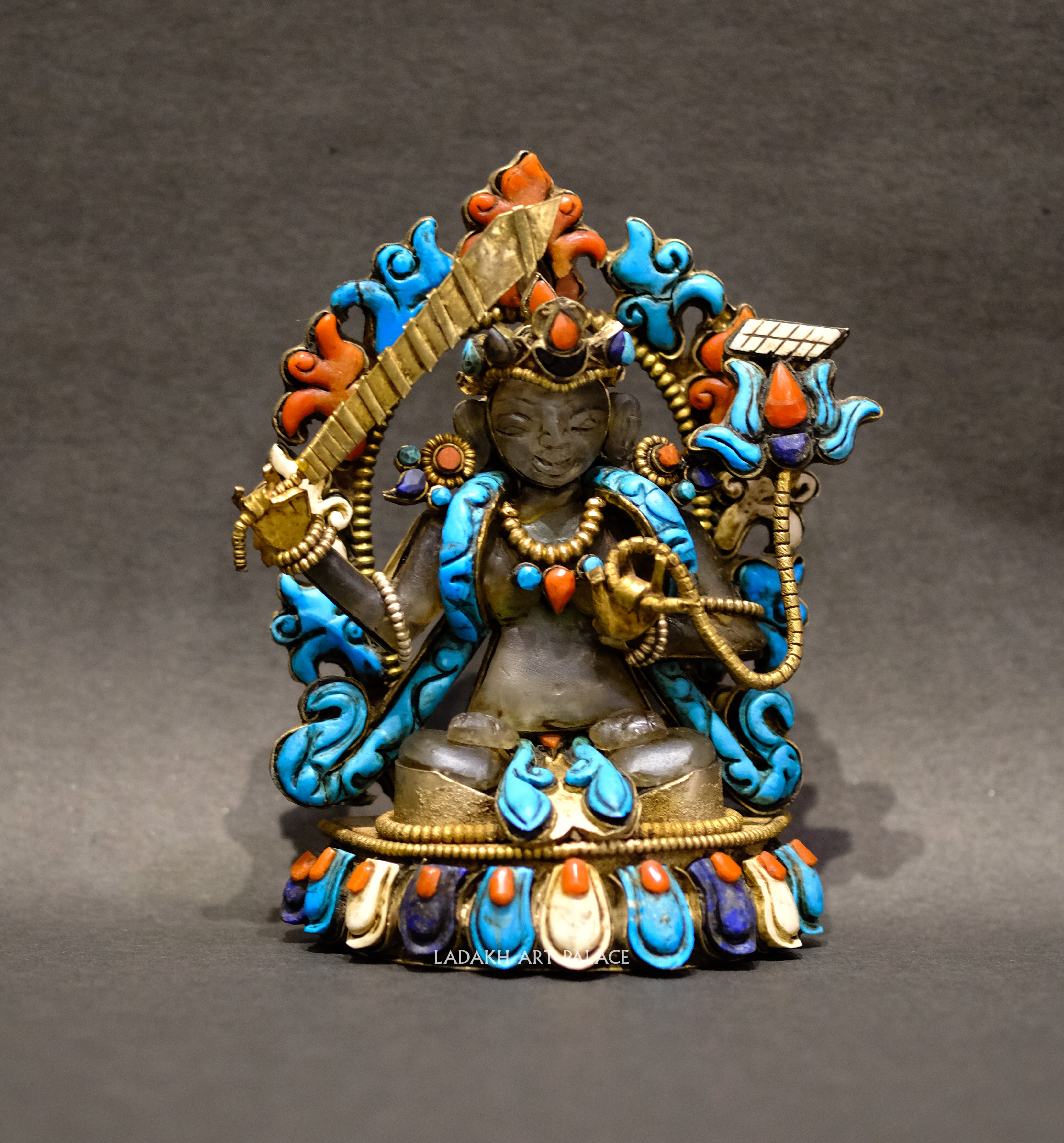 Manjushri in Crystal - the ladakh art palace