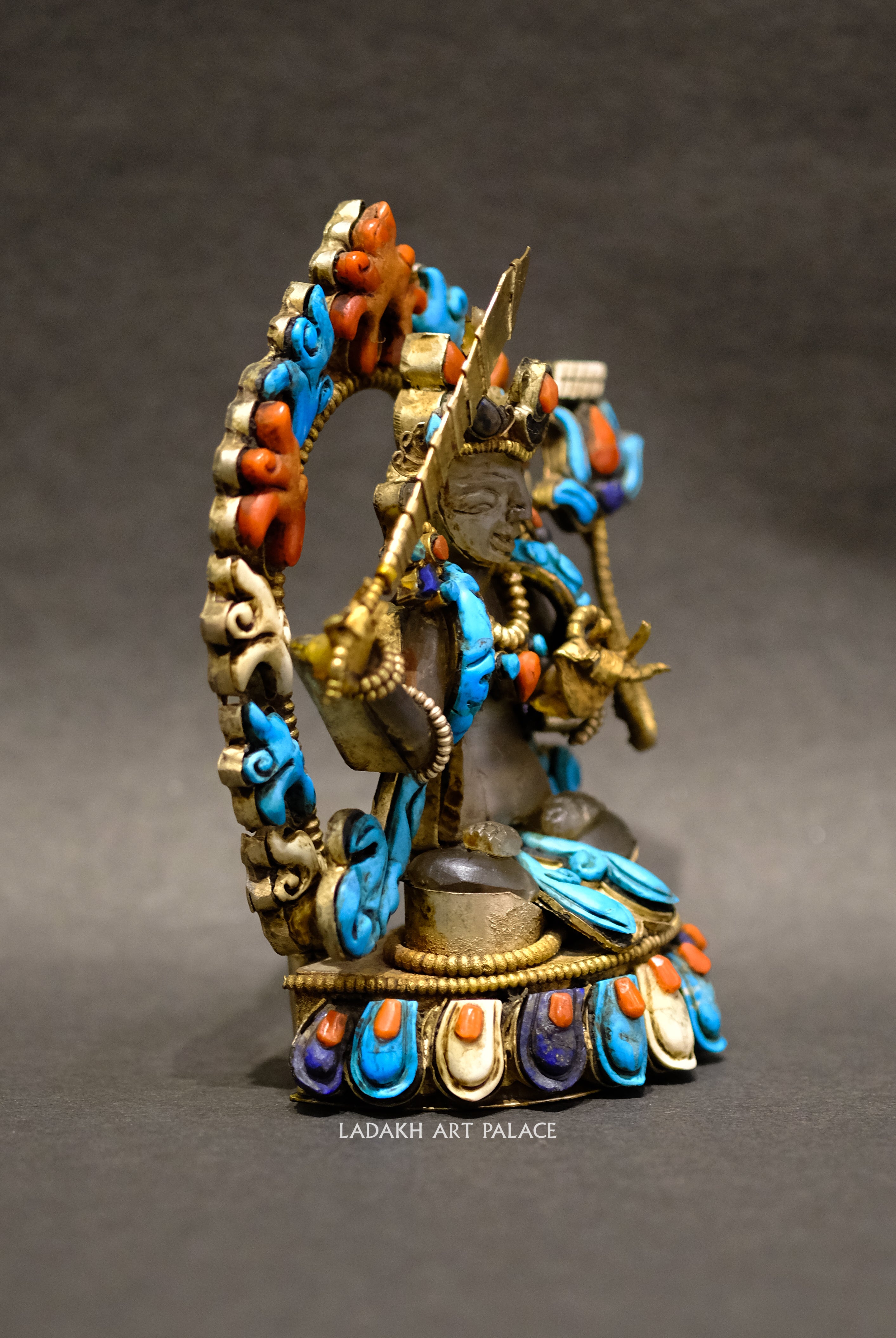 Manjushri in Crystal - the ladakh art palace