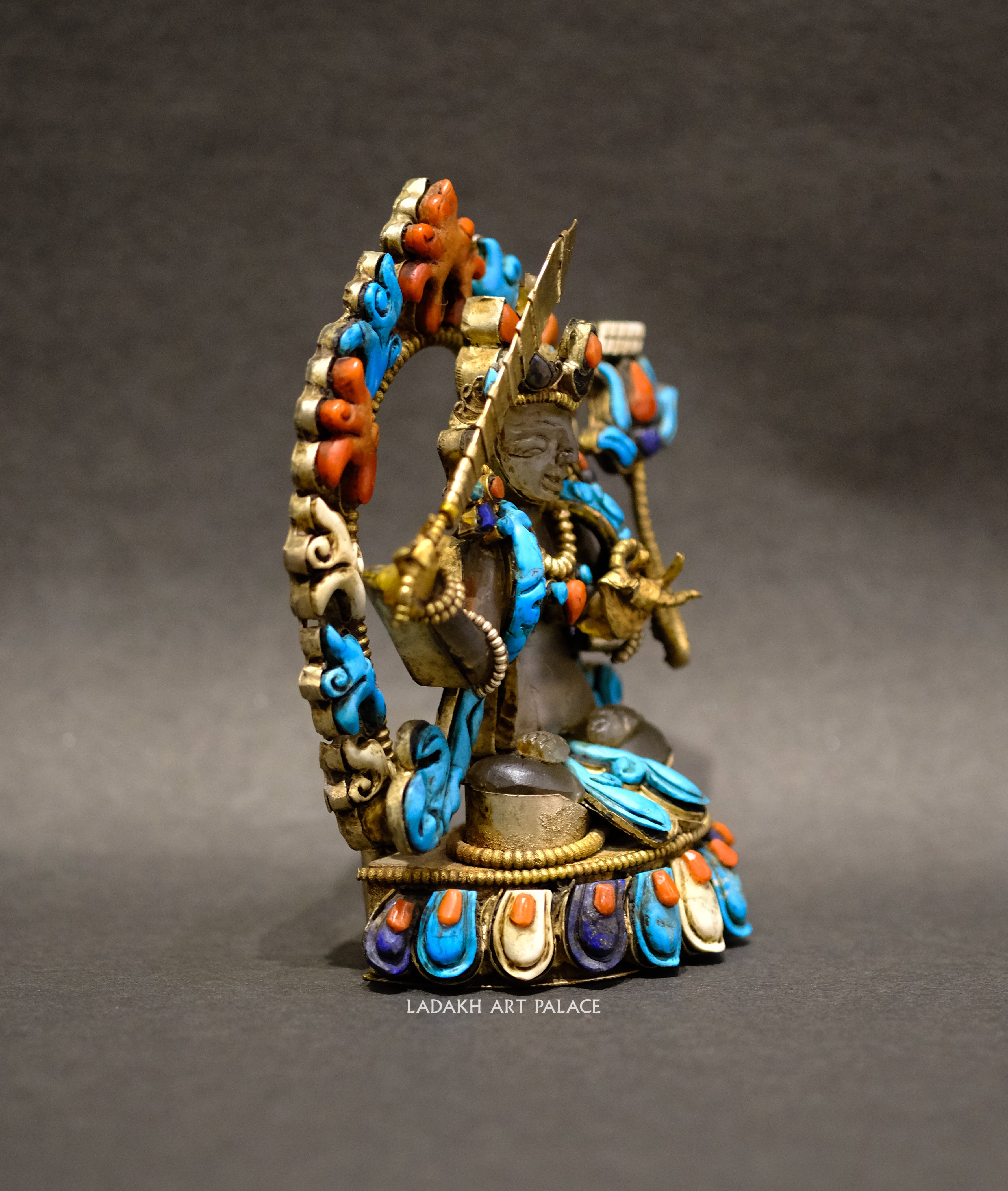 Manjushri in Crystal - the ladakh art palace