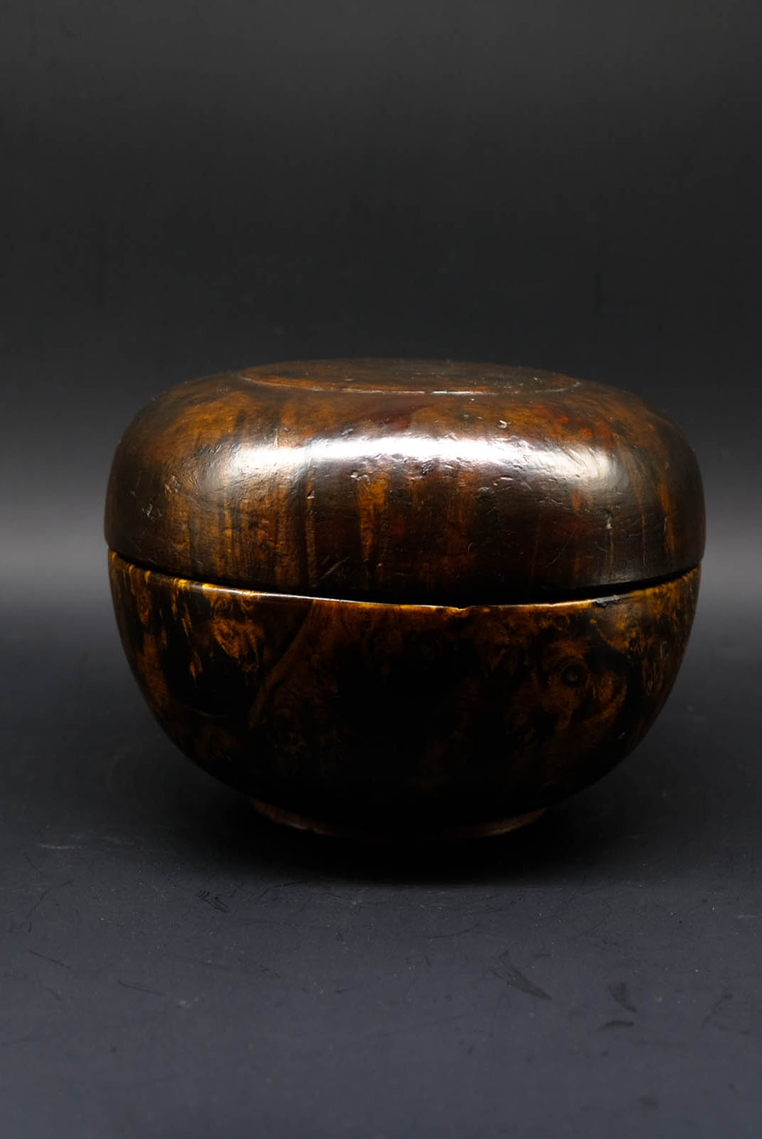 Zab Wood Tsampa Box - the ladakh art palace