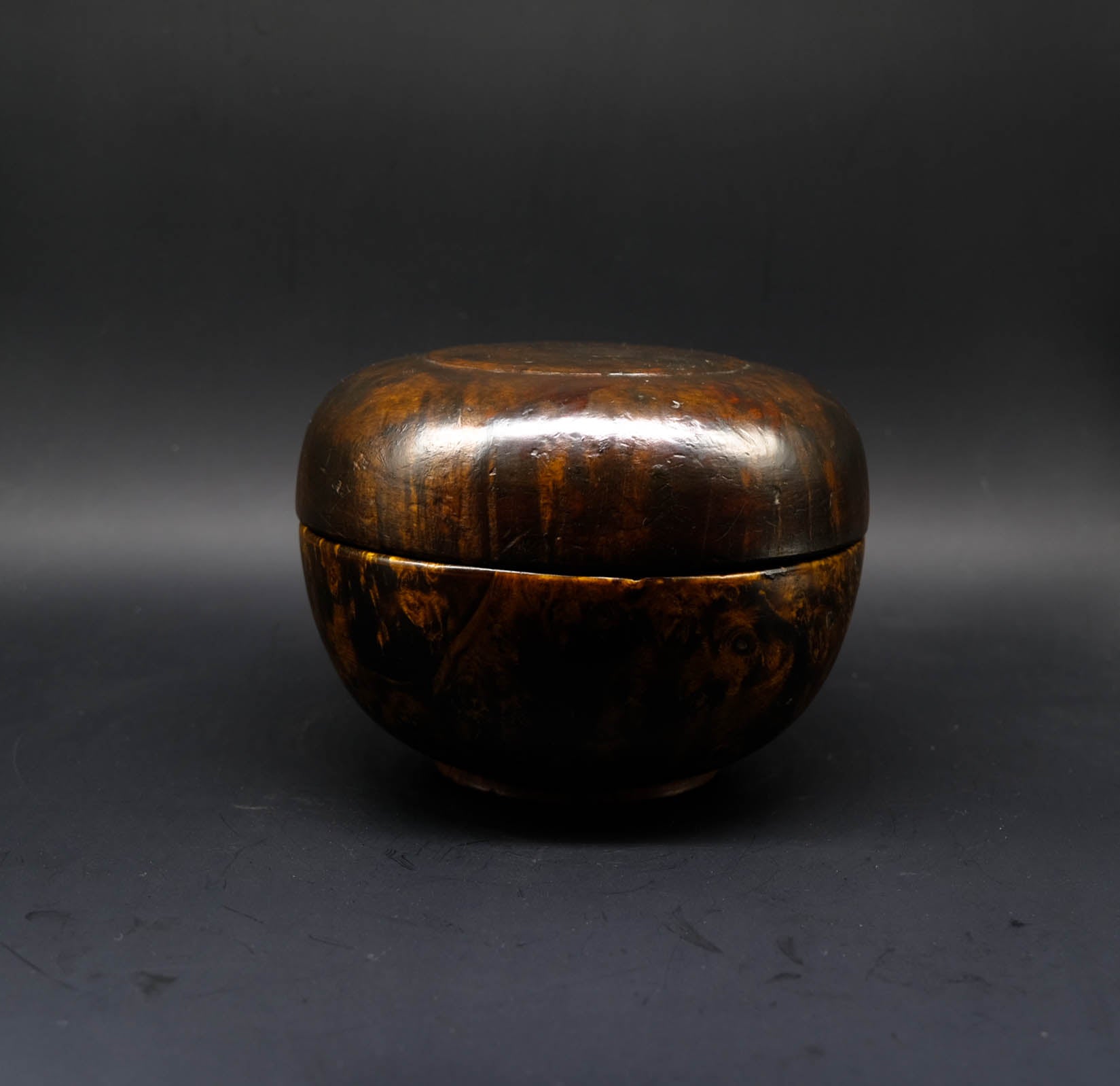 Zab Wood Tsampa Box - the ladakh art palace