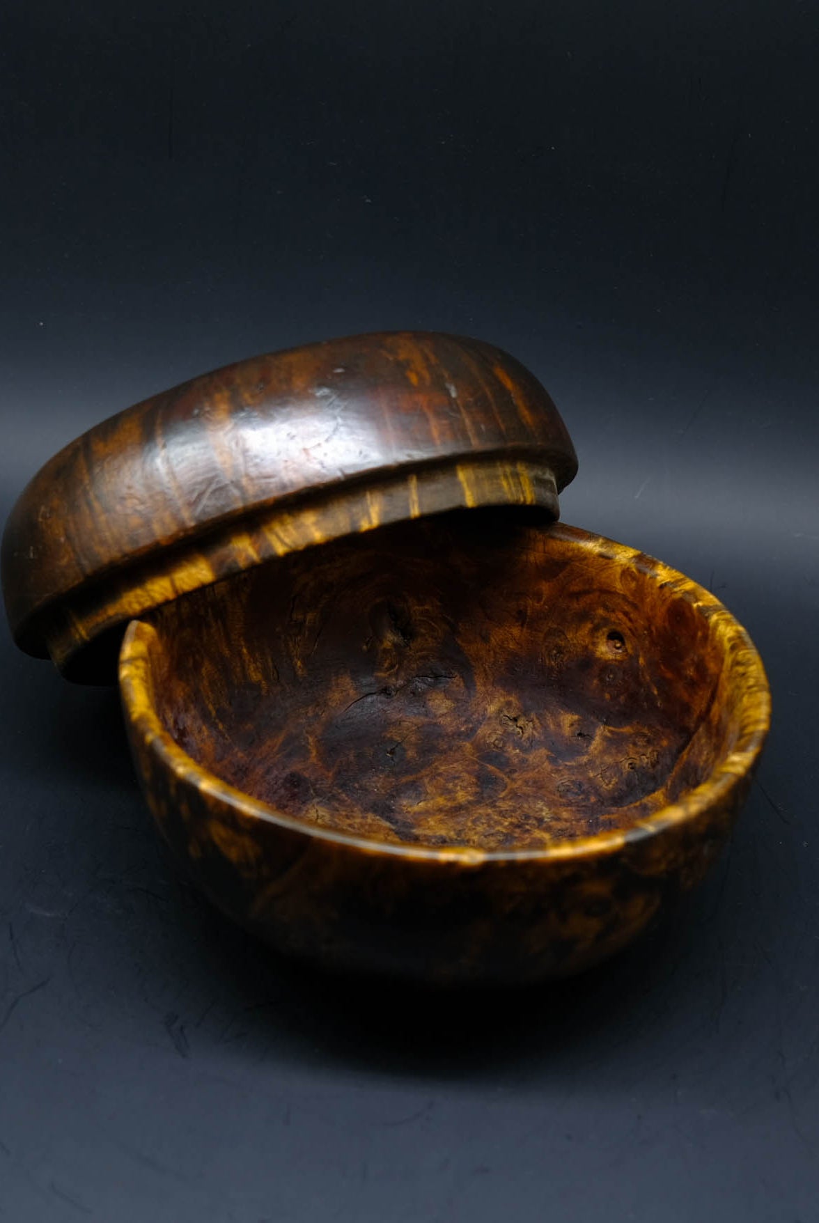 Zab Wood Tsampa Box - the ladakh art palace