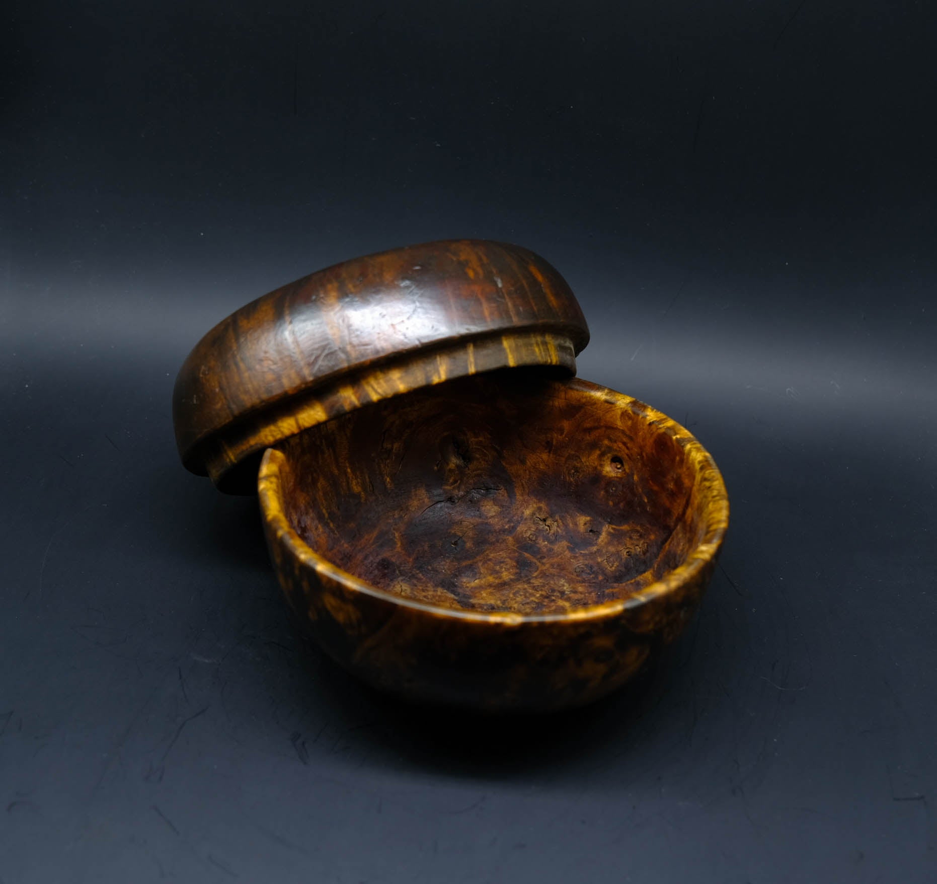 Zab Wood Tsampa Box - the ladakh art palace