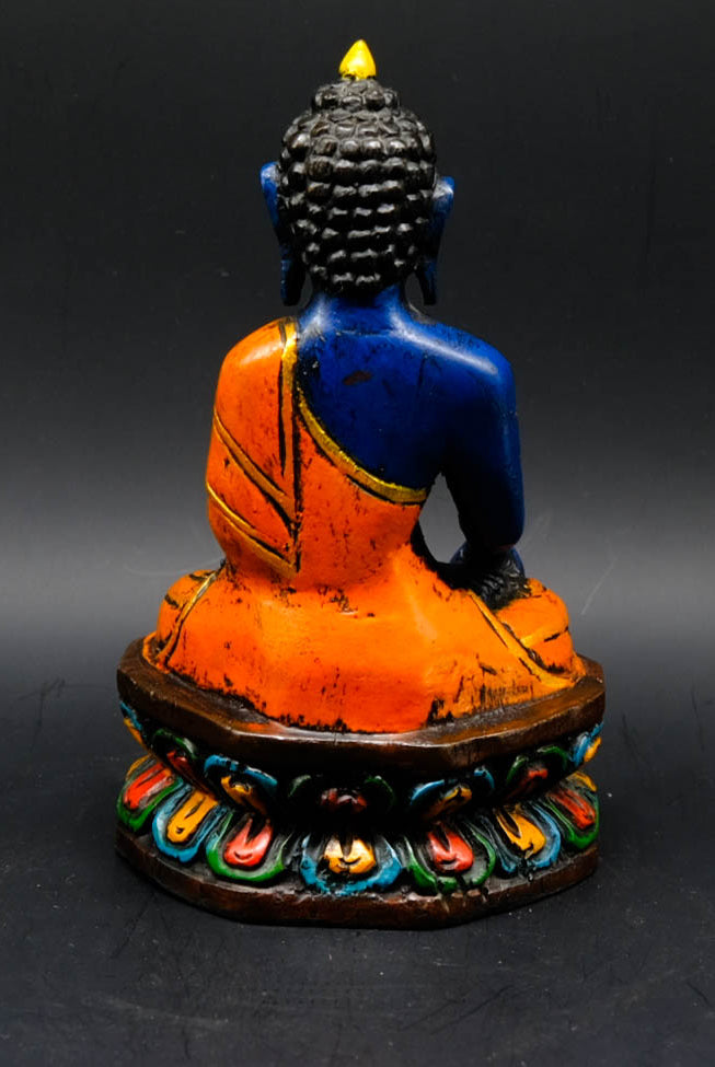 Apricot Wood Medicine Buddha - the ladakh art palace