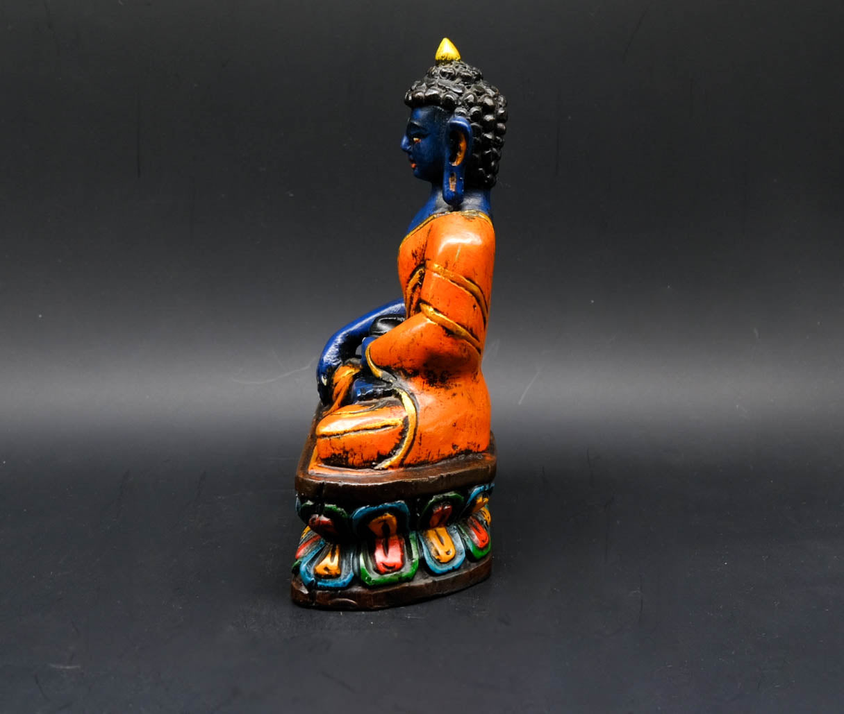 Apricot Wood Medicine Buddha - the ladakh art palace