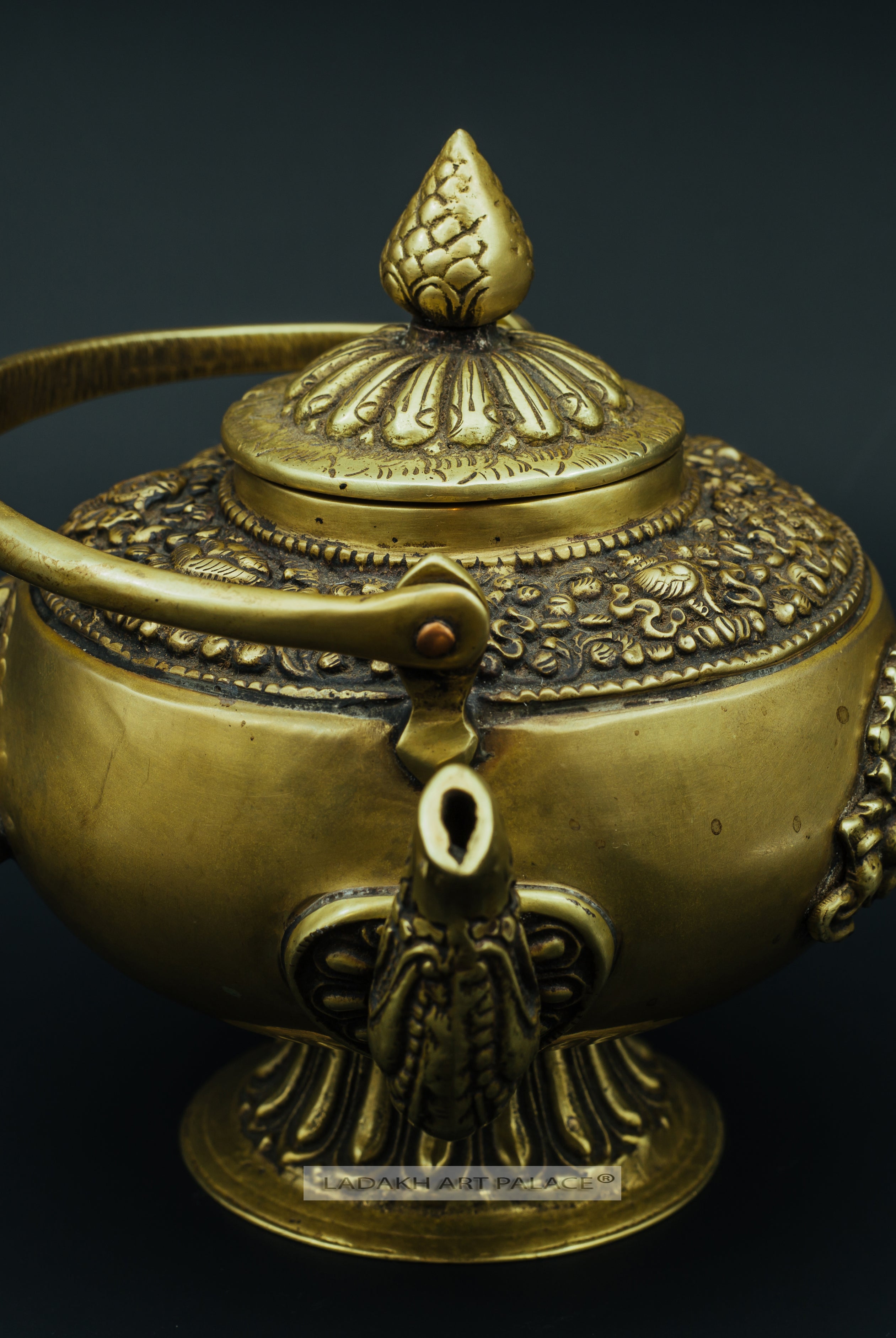 Bronze Holy Water Kettle - the ladakh art palace