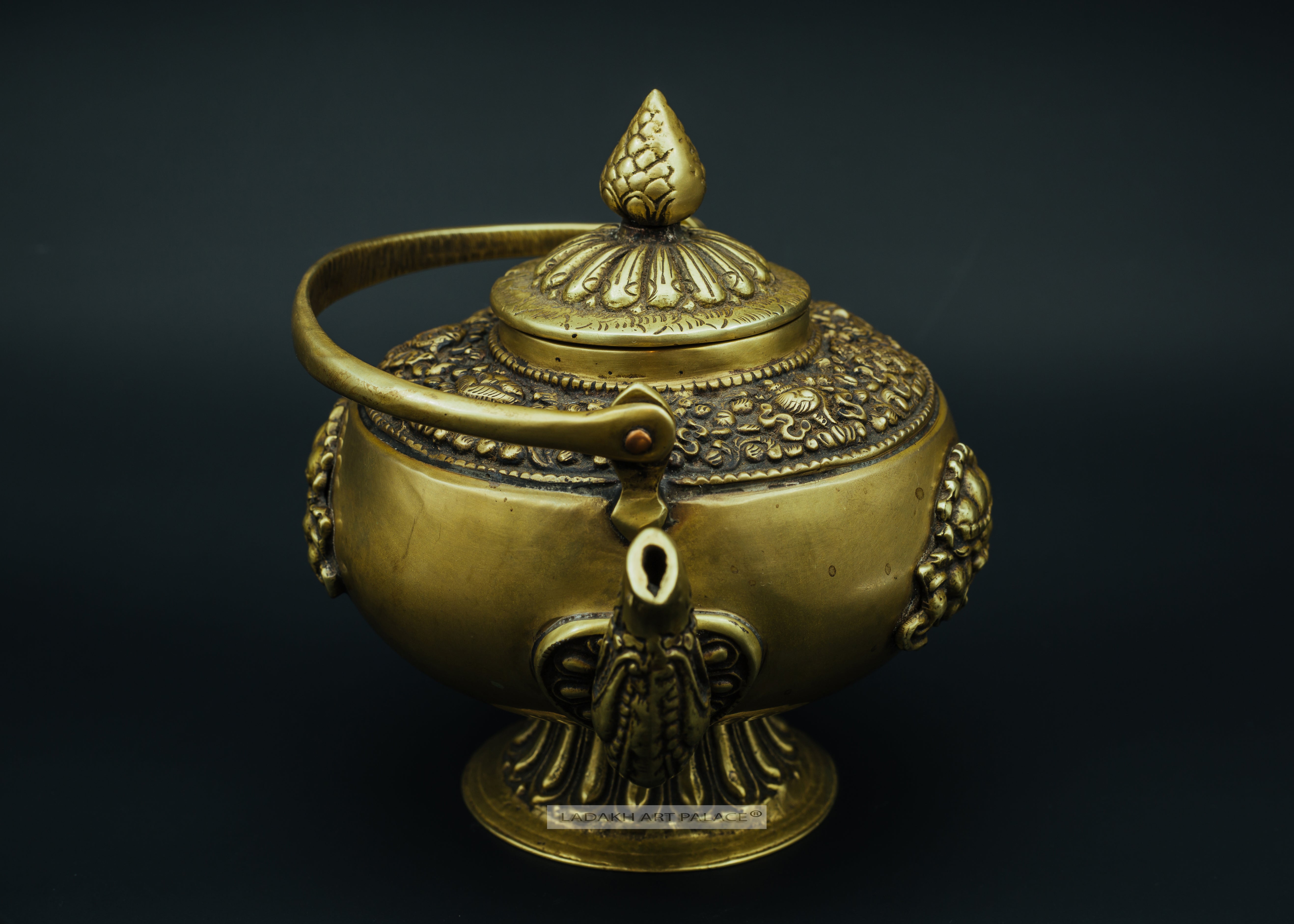 Bronze Holy Water Kettle - the ladakh art palace