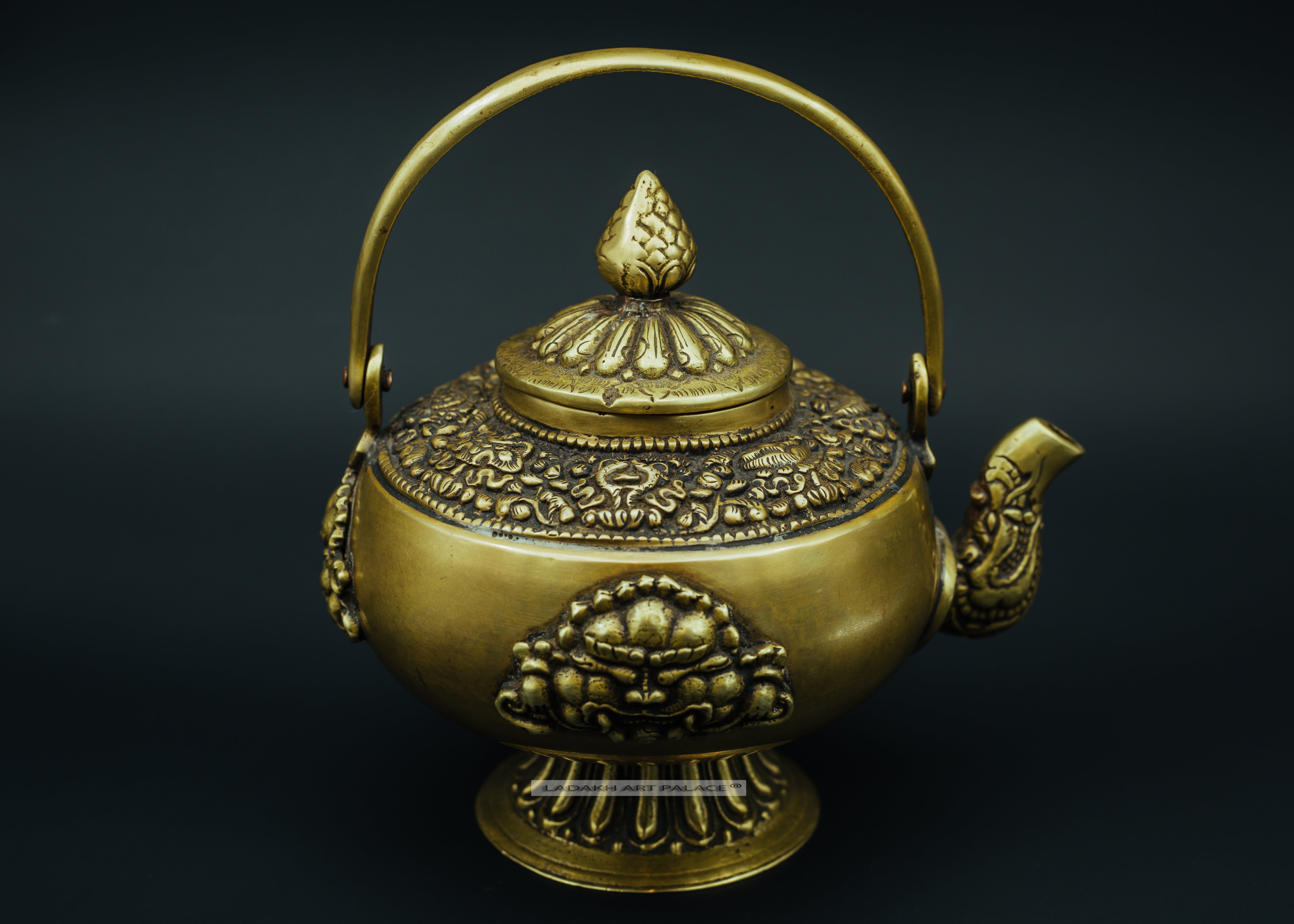 Bronze Holy Water Kettle - the ladakh art palace